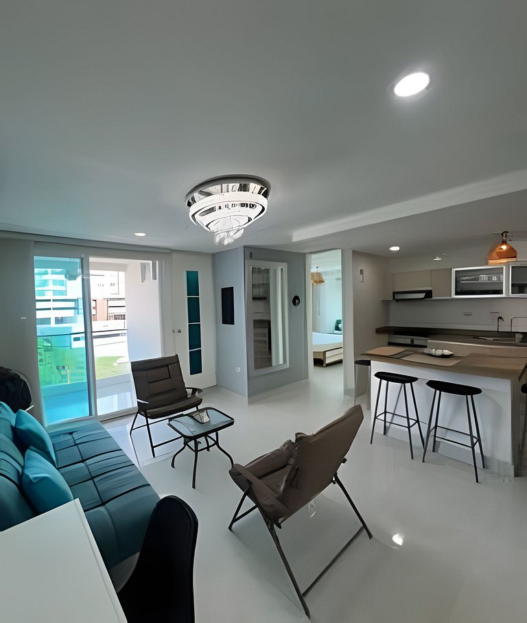 Rodadero | Poll Infinita | Vista al Mar | 1BR, 2BA