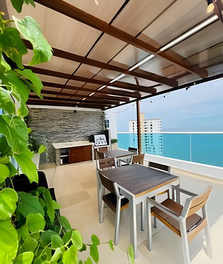 Rodadero | Poll Infinita | Vista al Mar | 1BR, 2BA