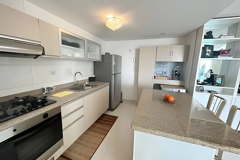 Rodadero | Poll Infinita | Vista al Mar | 1BR, 2BA