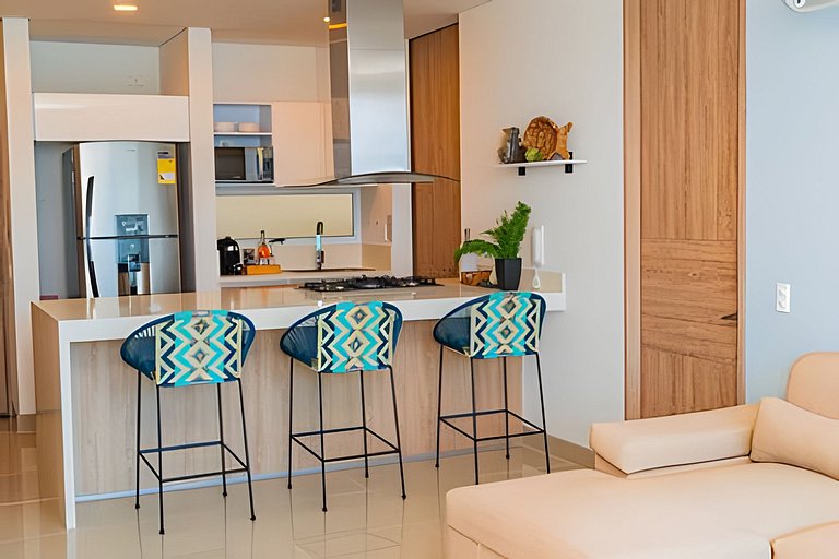 Apartamento de Lujo en Reserva del mar