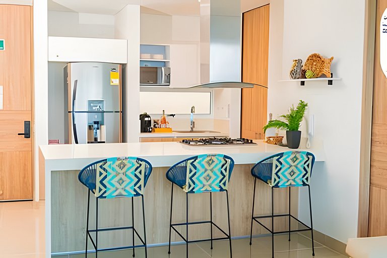 Apartamento de Lujo en Reserva del mar