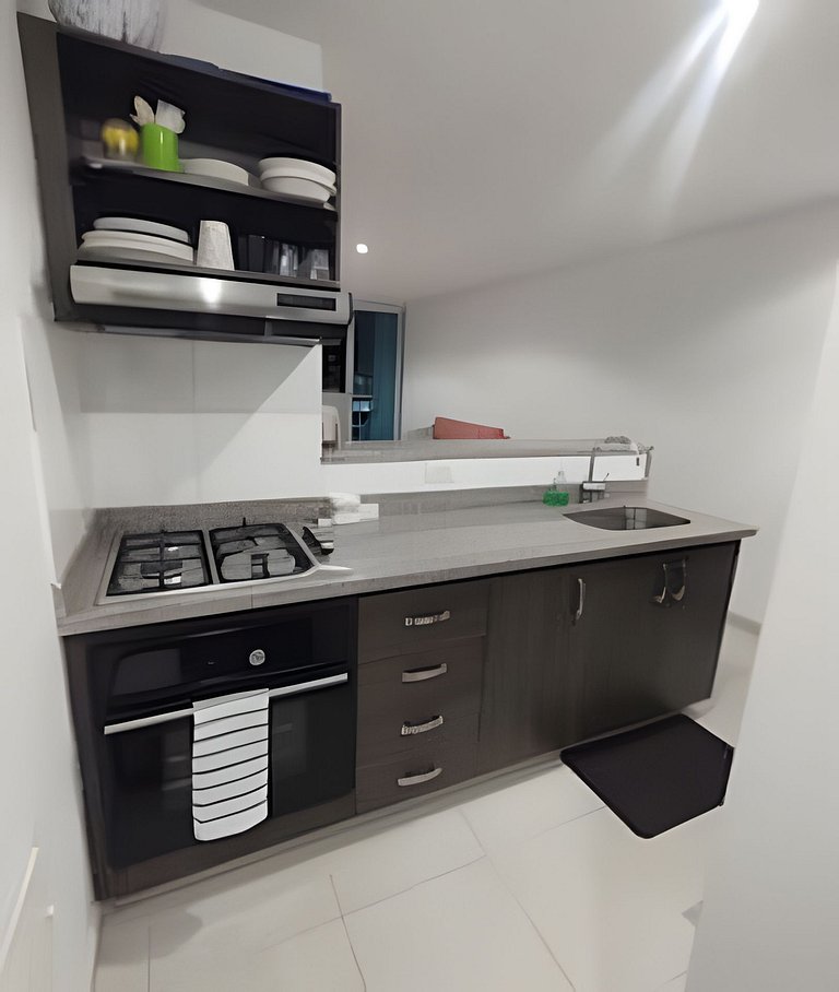 Apartamento en el rodadero con piscina