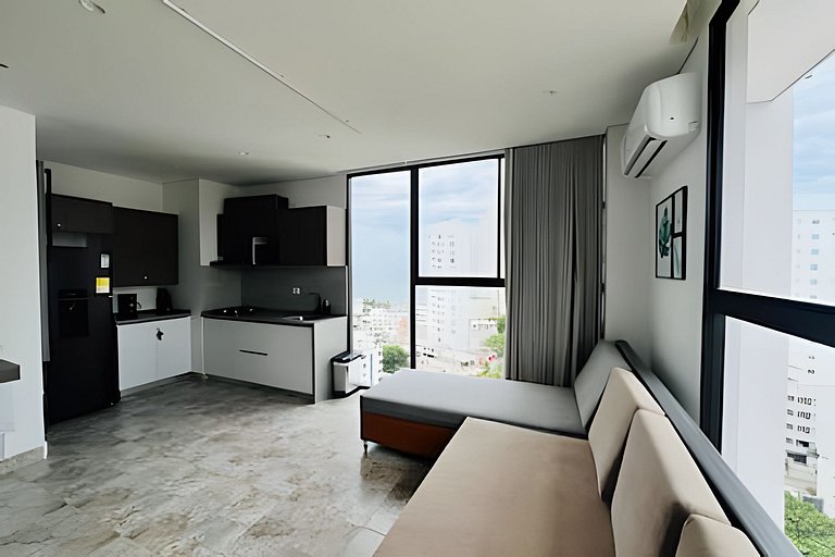 Apartamento linda vista al mar