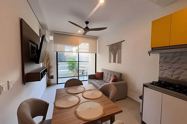 Moderno apto en Salinas del Mar